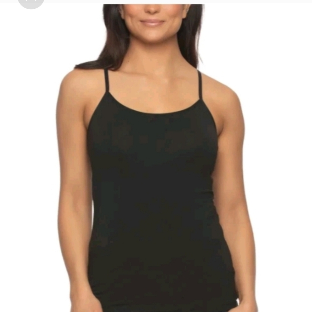 BRAND NEW Felina 4 Pack Cotton Stretch Camisole Tank Tops - Women’s Size LARGE - Picture 3 of 9